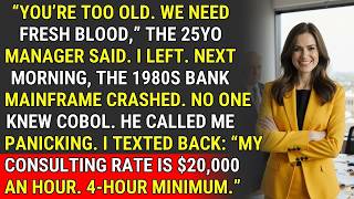 Age Discrimination Backfires $20k Hour COBOL Expert Saves Bank Corporate Chess