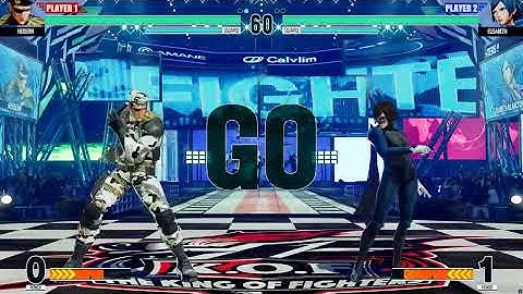 KOF XV | Heidern (Navy outfit mod) 💥 Elisabeth (Persona 5