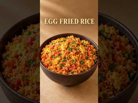 HeyAarushのレシピ: Egg Fried Rice Recipe 😍| Easy & Tasty Homemade Egg Rice
