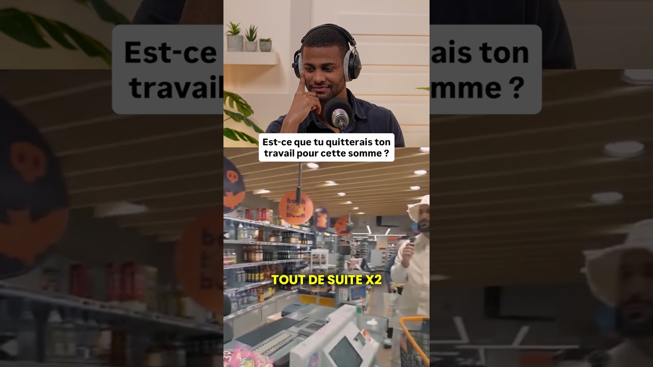 Il quitte son travail sur un pari