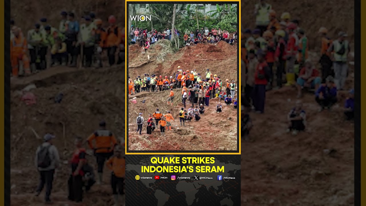 BREAKING: Earthquake of Magnitude 6 Strikes Seram, Indonesia, GFZ Reports | WION Shorts