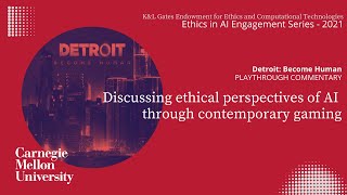 AI Ethics Engagement Series 2021 - Discussing ethical perspectives of AI through contemporary gaming