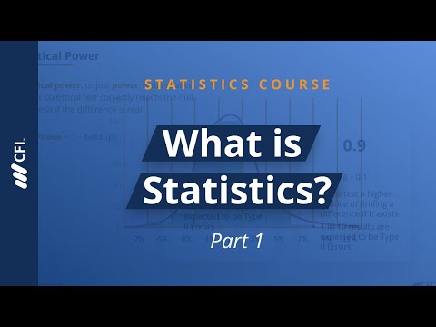 Introduction to Statistics