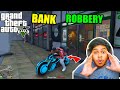 BIGGEST BANK ROBBERY USING ALIEN BIKE OF AREA 51 | Grand Theft Auto V #9