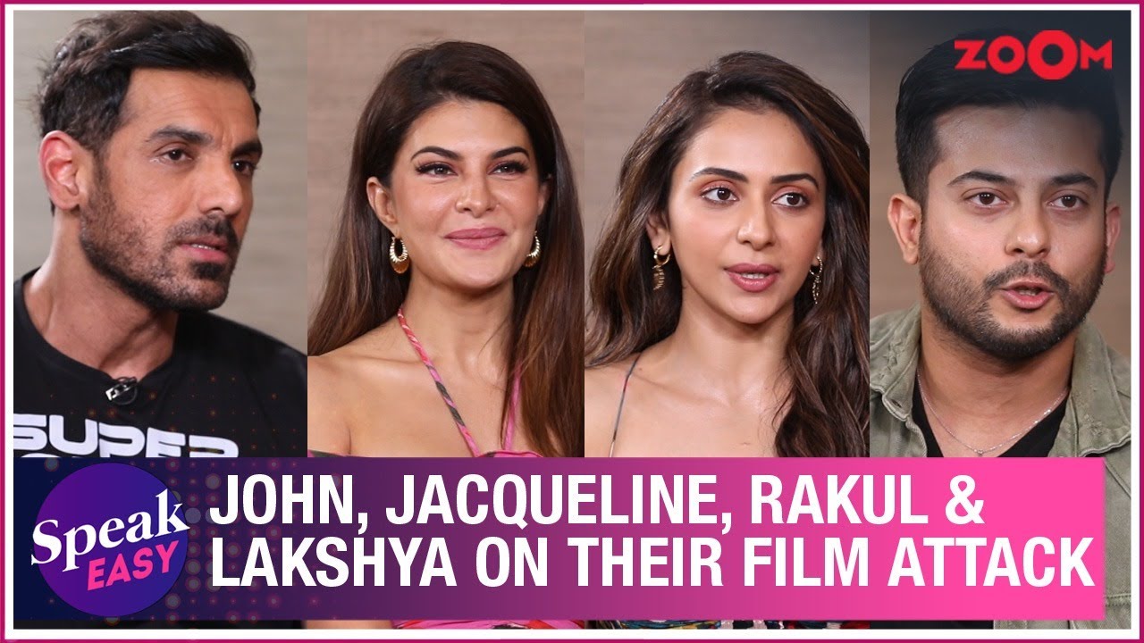 John, Rakul, Jacqueline and Lakshya REVEAL the plot of Attack, competing with RRR and much more