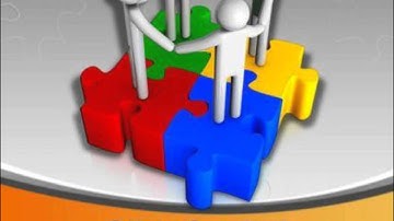 3d men unity on jigsaw puzzles business powerpoint templates ppt backgrounds for slides 0113