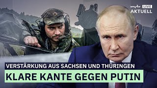 Bundeswehr zeigt in Litauen Nato-Präsenz gegen Russland und Belarus | MDR AKTUELL live