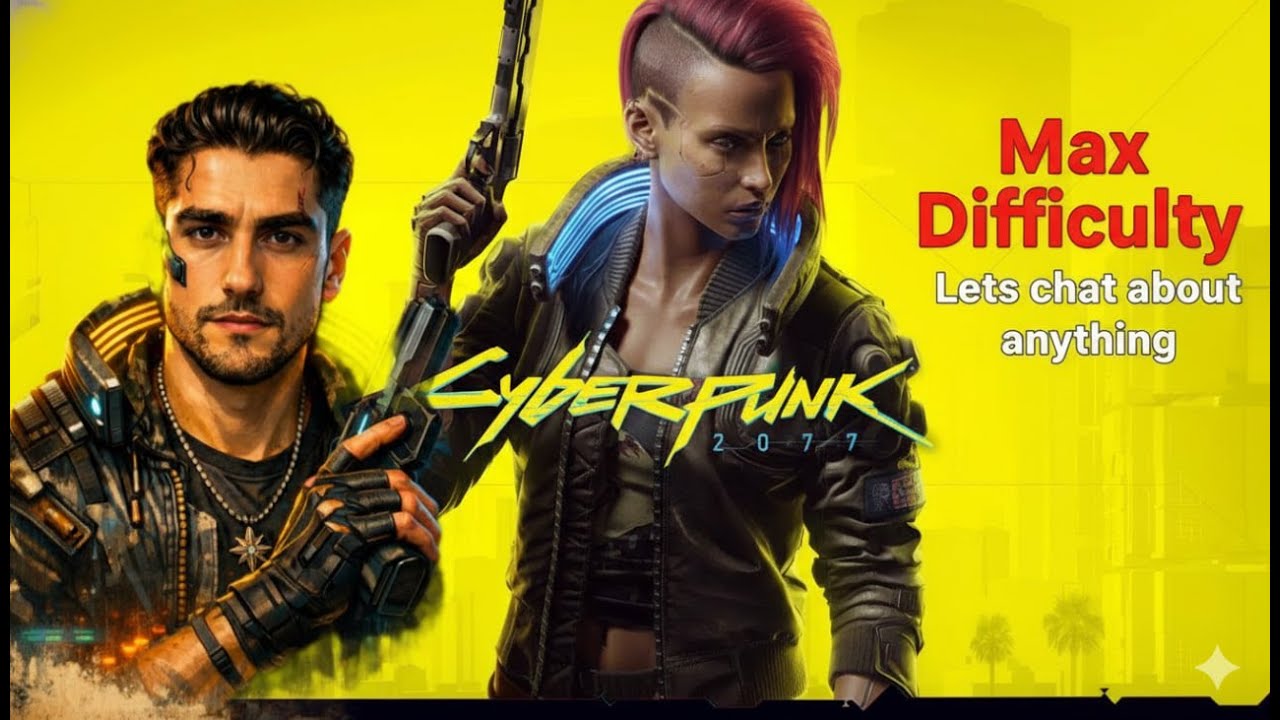 Cyberpunk 2077 on Max Difficulty | Late Night Gaming, GTA 6 Talk & Life