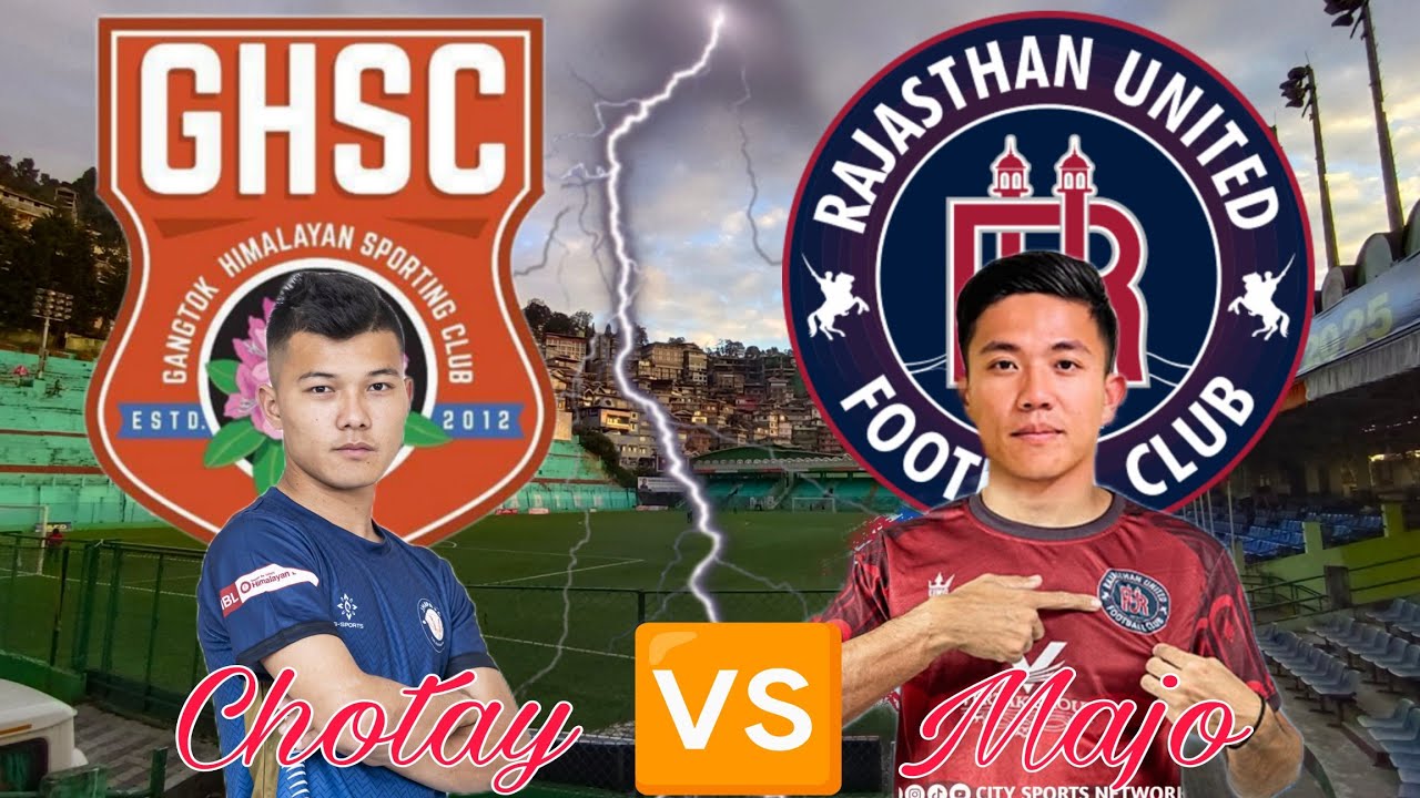 “Sikkim Himalayan SC vs Rajasthan United FC 🔥 | Aron Thapa vs Alan Thapa | Chotay vs Mejo Clash!”