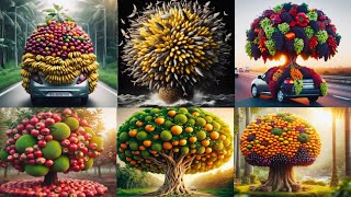 Top 8 video Many exotic fruits / Lots of fruits