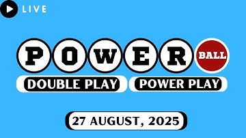 Powerball Double Play Drawing for Aug 27, 2025 - Lottery Winning Numbers-