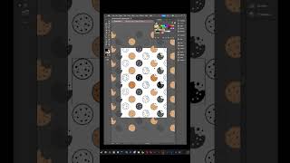 Design With Me: 🎨 Crafting Seamless Patterns in Illustrator. #adobeillustrator