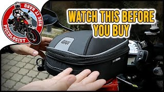 Givi XS-319 Bag with Easy Tank Lock System Review and Installation