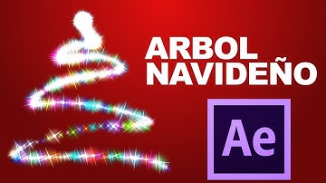 Tutorial After Effects - Árbol Navideño [Partículas]