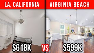 LA vs Coastal Virginia | How far will 500k go?