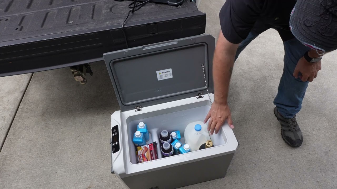 Joyfrigo 44Qt 12v portable car fridge freezer