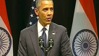 Obama's Speech From Siri Fort New Delhi ,India 27 Janaury 2015 [FULL SPEECH]