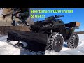 2021 Polaris Sportsman Plow Assembly, Install & Use