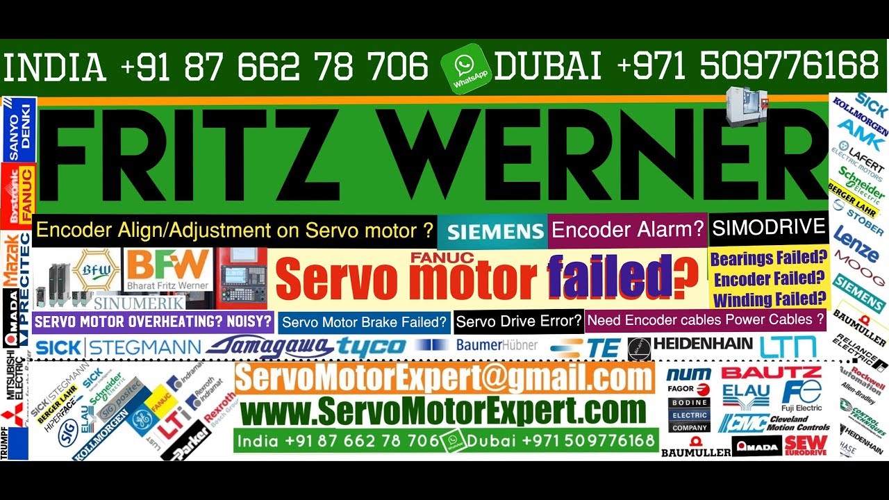 BFW CNC Siemens SINUMERIK,motor feedback encoder,heidenhain repairs,Resolver Commutation Alignment