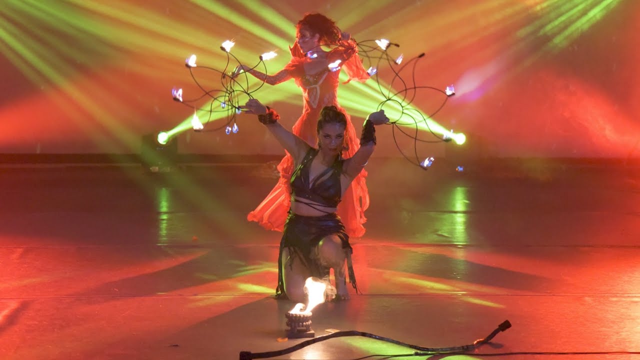 6. Fuego MALÉFICA CDMX Parte 2 Yoselin Halley y Miriam Echeverría 