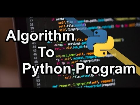 Algorithme & Python 8: Algorithm To Python Program in Arabic Darija سلسلة تمارين الالغوريتم و بايثون