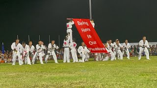 TAIWANESE MARINES SHOWCASING THEIR MARTIAL ARTS SKILLS AT THE CONSTITUTION DAY | MARSHALL ISLANDS