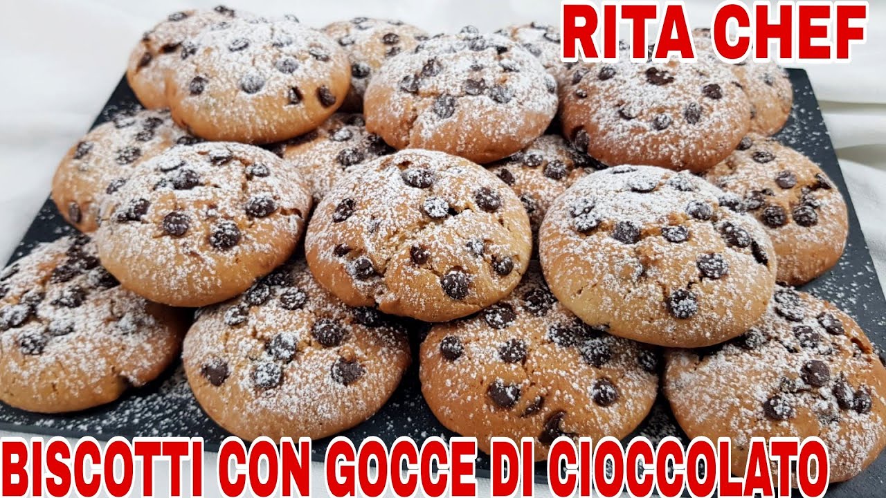 COOKIES WITH CHOCOLATE CHIPS⭐RITA CHEF  Delicious, egg-free and  butter-free. 