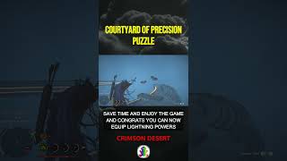 Courtyard Precision PUZLLE TRICKS — What Big Creators Don’t Tell You #crimsondesertguide