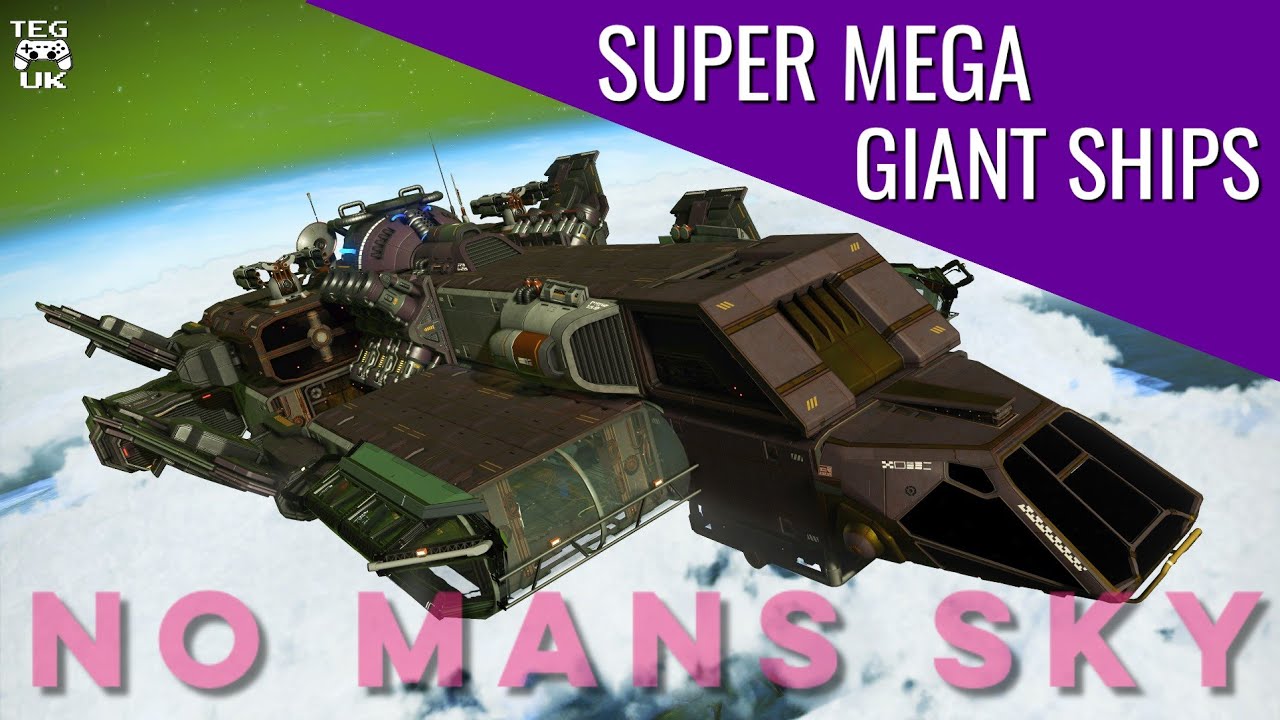 No Man Sky Voyagers Update - Corvette Ship Showcase