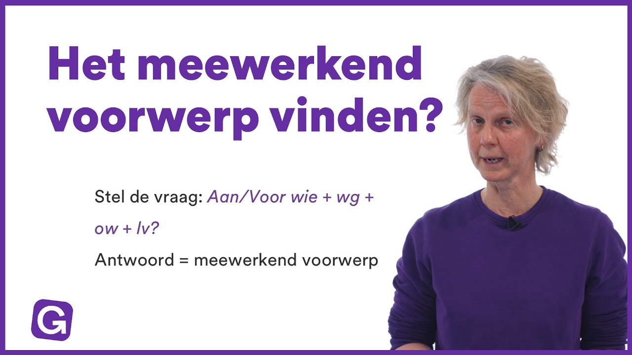 Het Meewerkend Voorwerp Vinden? | Oefenen met StudyGo - YouTube