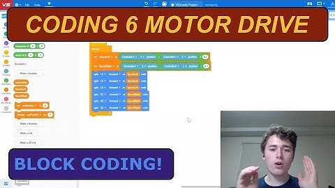 Coding a 6 Motor Drive in VEX V5 Blocks