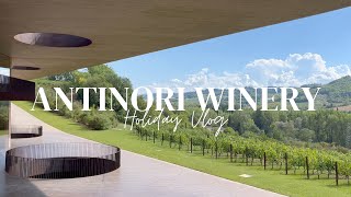 Antinori nel Chianti Classico Winery, Italy, Holiday Vlog, 2022