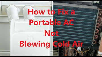Fix a Portable AC Conditioner Hisense not blowing cold air. Possible causes and fix #portableac