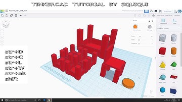 Tinkercad-Tutorial: Design your Table and Chair