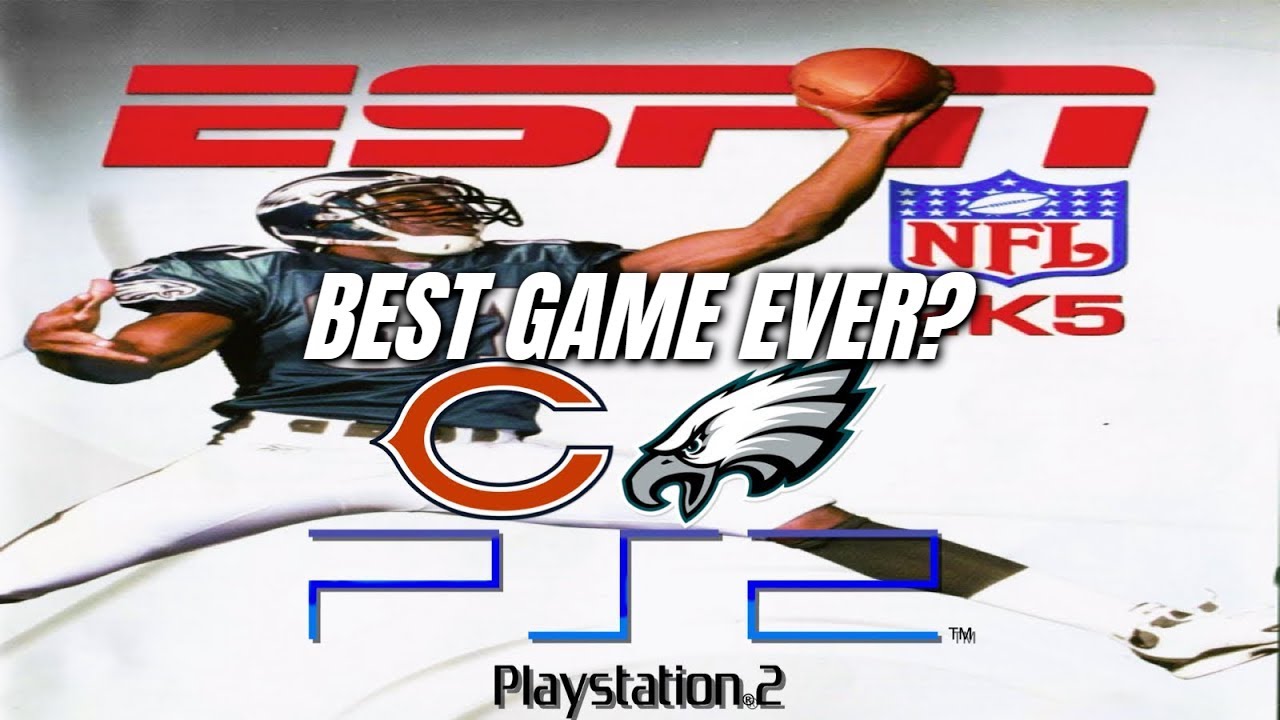 Best NFL Game Ever? ESPN NFL 2K5 PS2 Gameplay Eagles vs. Bears YouTube