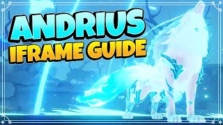 The Wolf Andrius iFrame guide for no damage - Genshin Impact