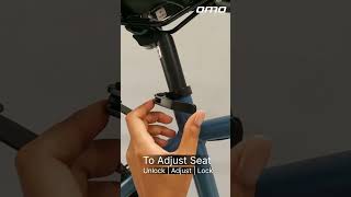 How to adjust cycle seat according to your height               cycle cyclestunt