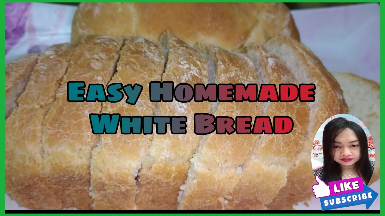 EASY HOMEMADE WHITE BREAD | Eirene Bandoles