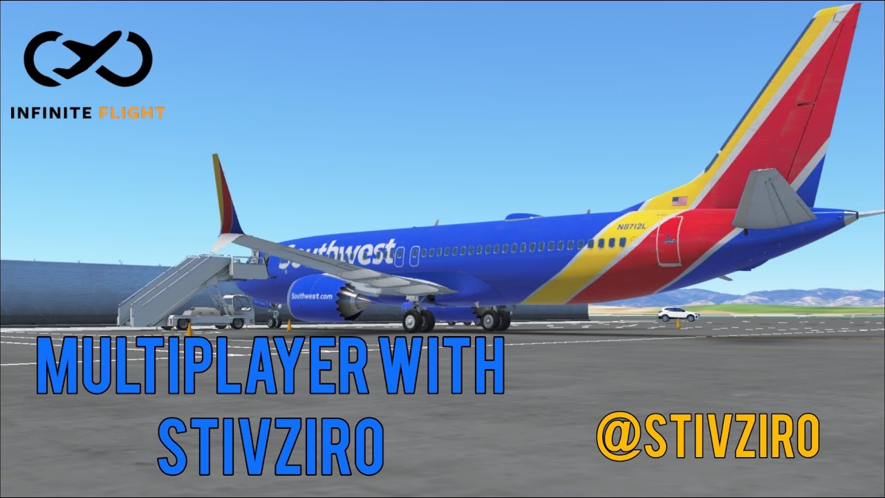 infinite flight simulator livestream 🔴  multiplayer with stivziro