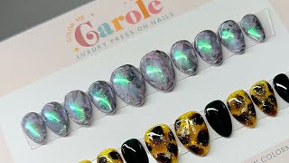 Abalone Shell Nail Art | Realistic - Transfer Foil and Gel - Press On Nail Design by Carole Annette 736 views 10 months ago 14 minutes, 8 seconds