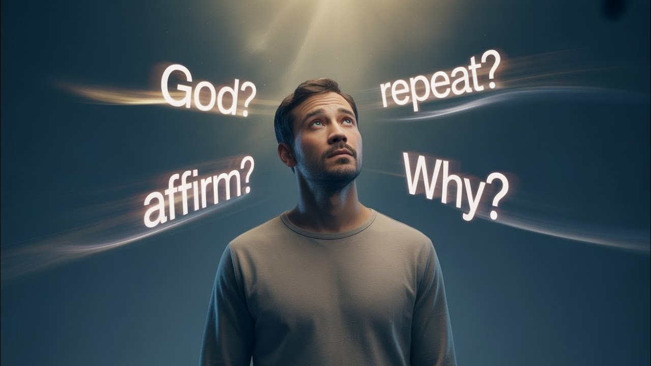 You Are God Or You Still Need Affirmation? 