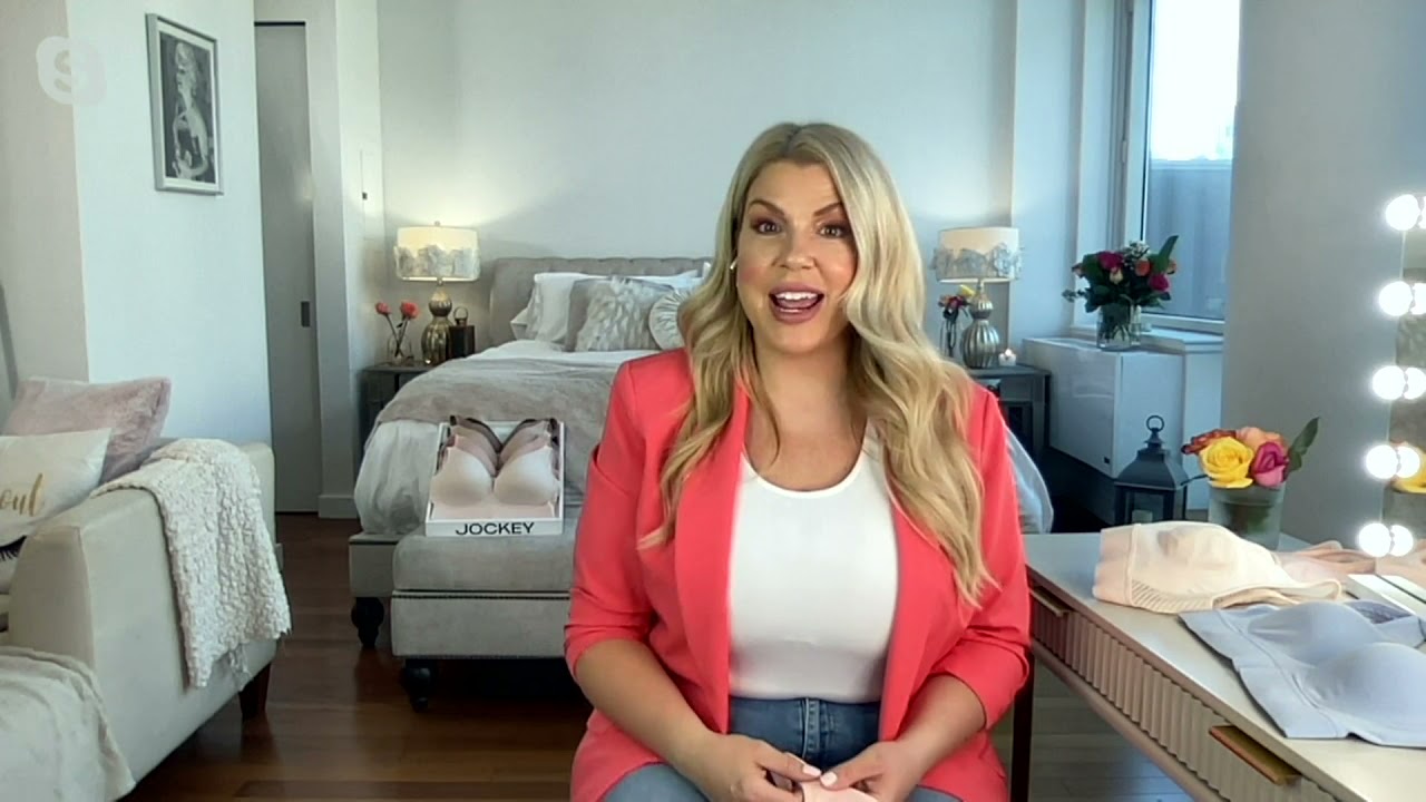 Jockey Set of 2 Forever Fit Supersoft Bra with Mesh Back on QVC YouTube