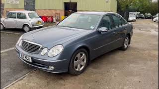 2003 MERCEDES E320 CDI AVANTGARDE AUTO | MATHEWSONS CLASSIC CARS | 17 & 18 NOVEMBER 2023