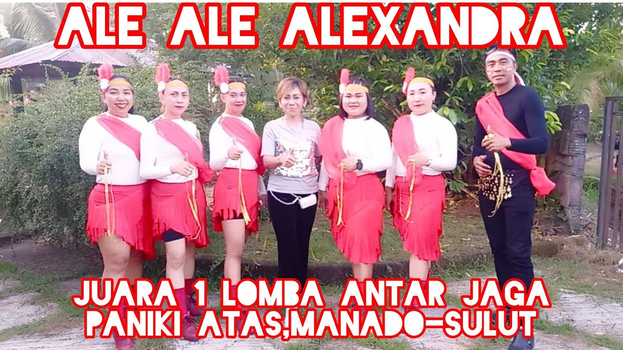 ALE ALE ALEXANDRA//LINE DANCE//CHOREO CAECILIA M FATRUAN//JUARA 1 Lomba antar Jaga PANIKI ATAS