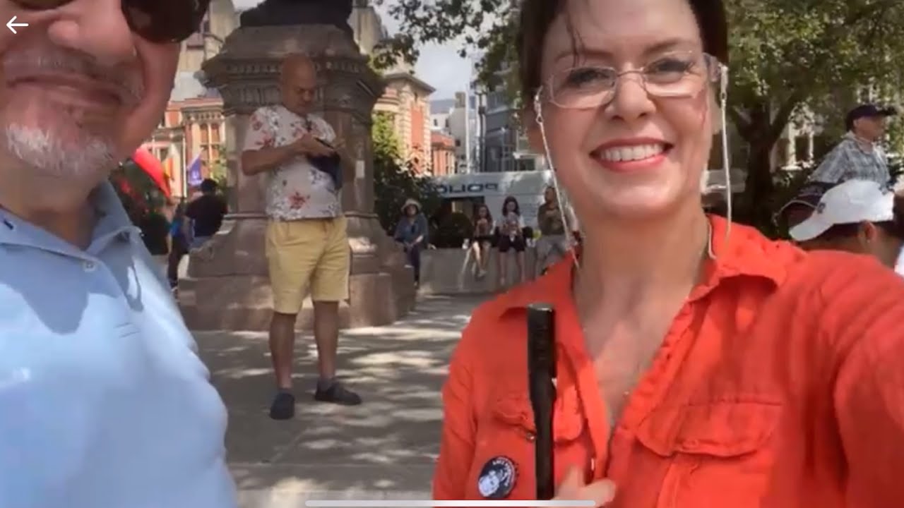 24th June 2023 – Today in Parliament Square, London. Free Speech, Free Press, Free Assange?