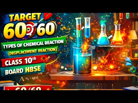 Displacement reaction class 10th - YouTube