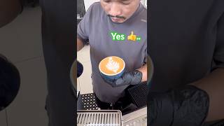 ☕🌷 Latte Art Tutorial | Inverted Tulip Step by Step#shorts #trending #inverted
