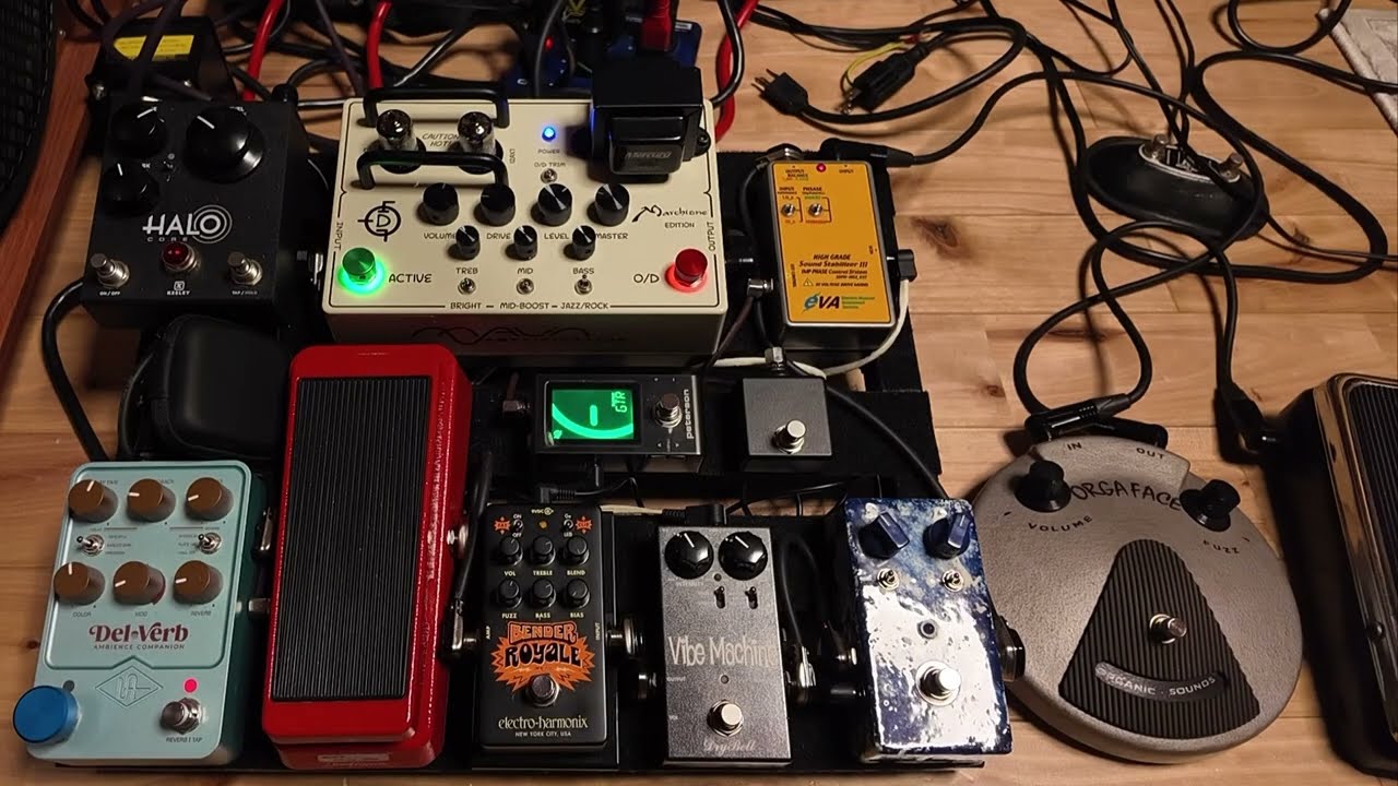 【質問にお答え】　プリアンプがメインの所長 エフェクターボード サウンドと使い方を紹介