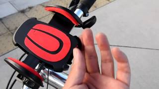 スマートフォンホルダー（サイクル・バイク用）レビュー