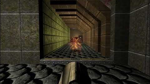 Quake 4 in Quake Dispersal Facilities gameplay demo mission 15